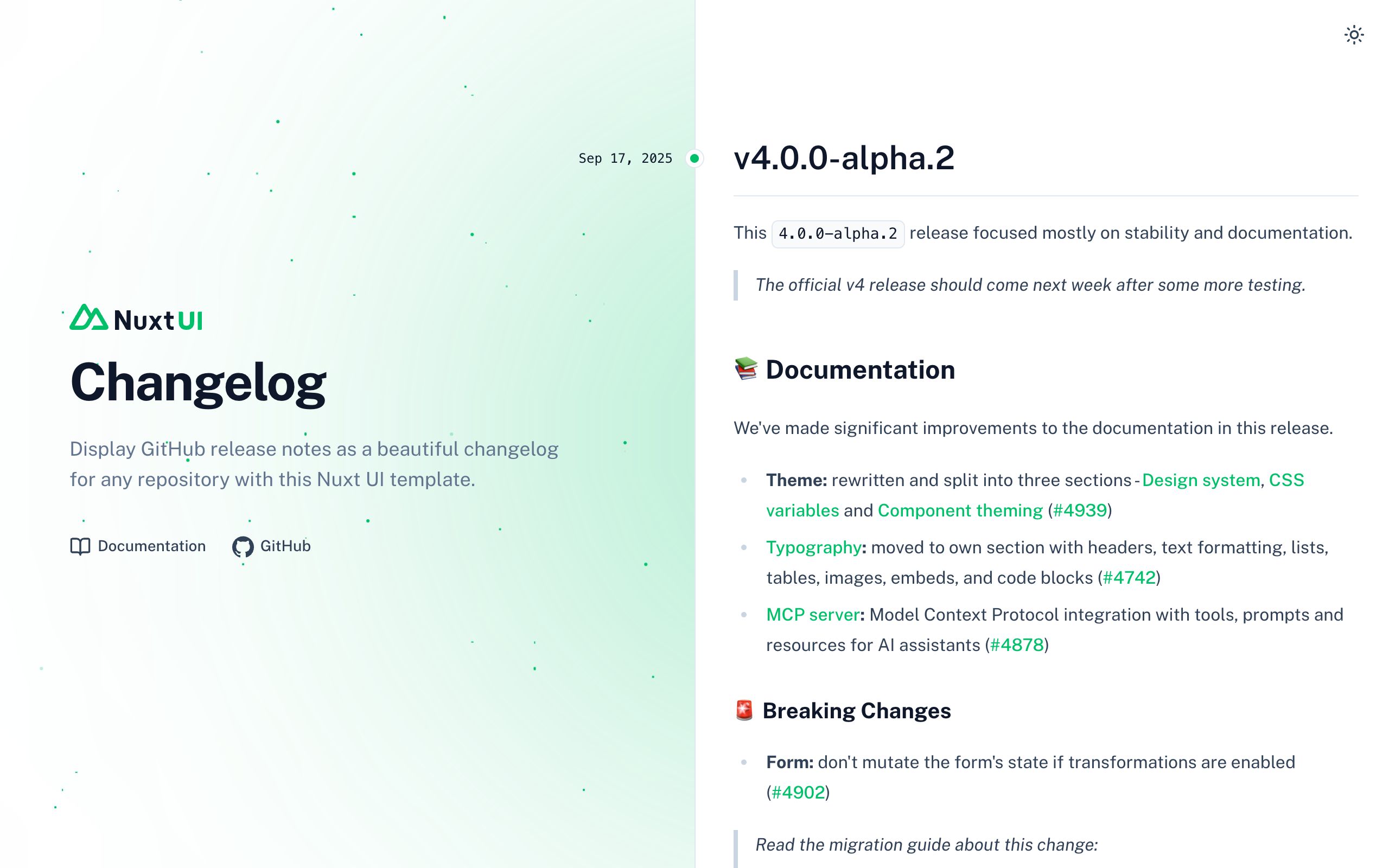 Changelog